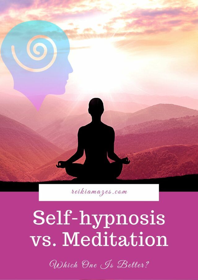 self hypnosis vs meditation-which one is better pin