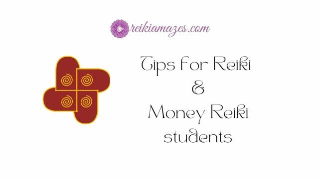 tips for reiki and money reiki students