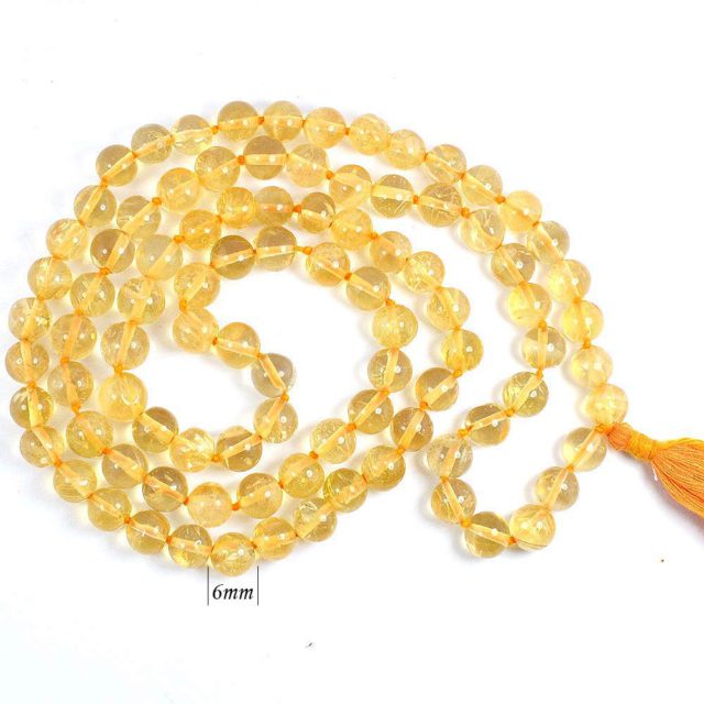 citrine mala