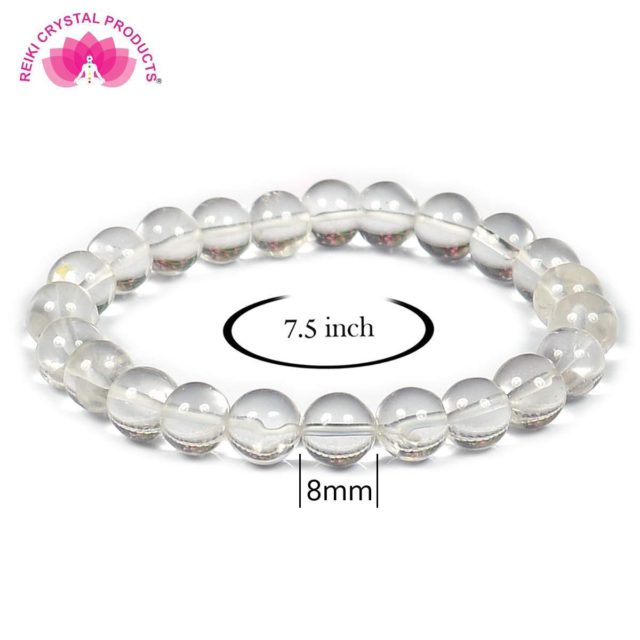 Clear Quartz Crystal bracelet