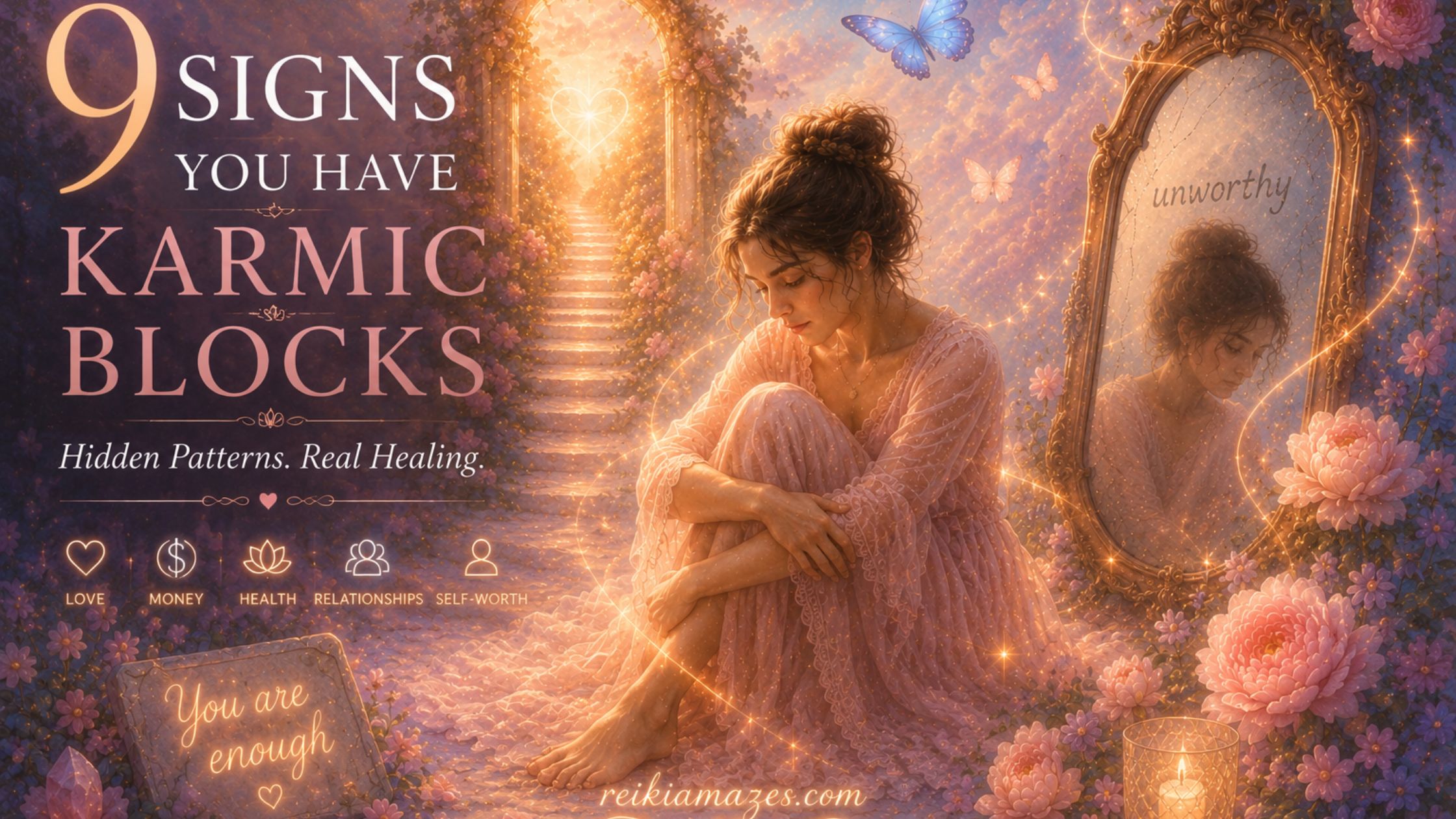 Feature Image-Reiki Amazes 9 Signs You Have Karmic Blocks