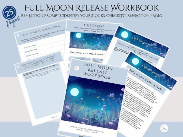 Harness The Power Of The Full Moon: Your Guide To Release & Let Go ...
