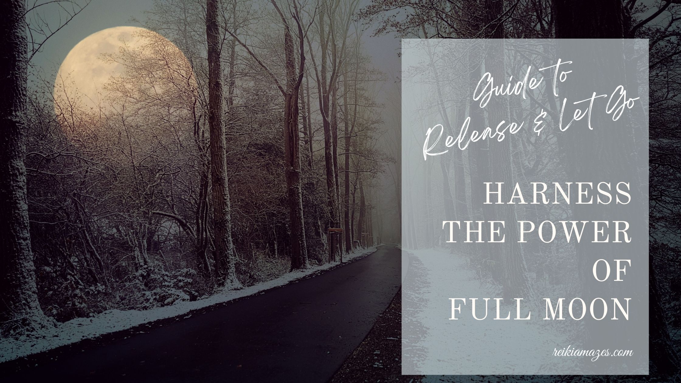 Harness the Power of the Full Moon Your Guide to Release & Let Go