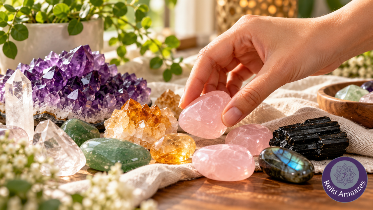 Healing crystals-How to Choose Your First Crystal (and Why Buying by Feel Is Fine)