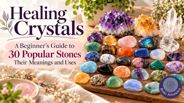 Healing Crystals: A Beginner’s Guide to 30 Popular Stones, Their Meanings and Uses