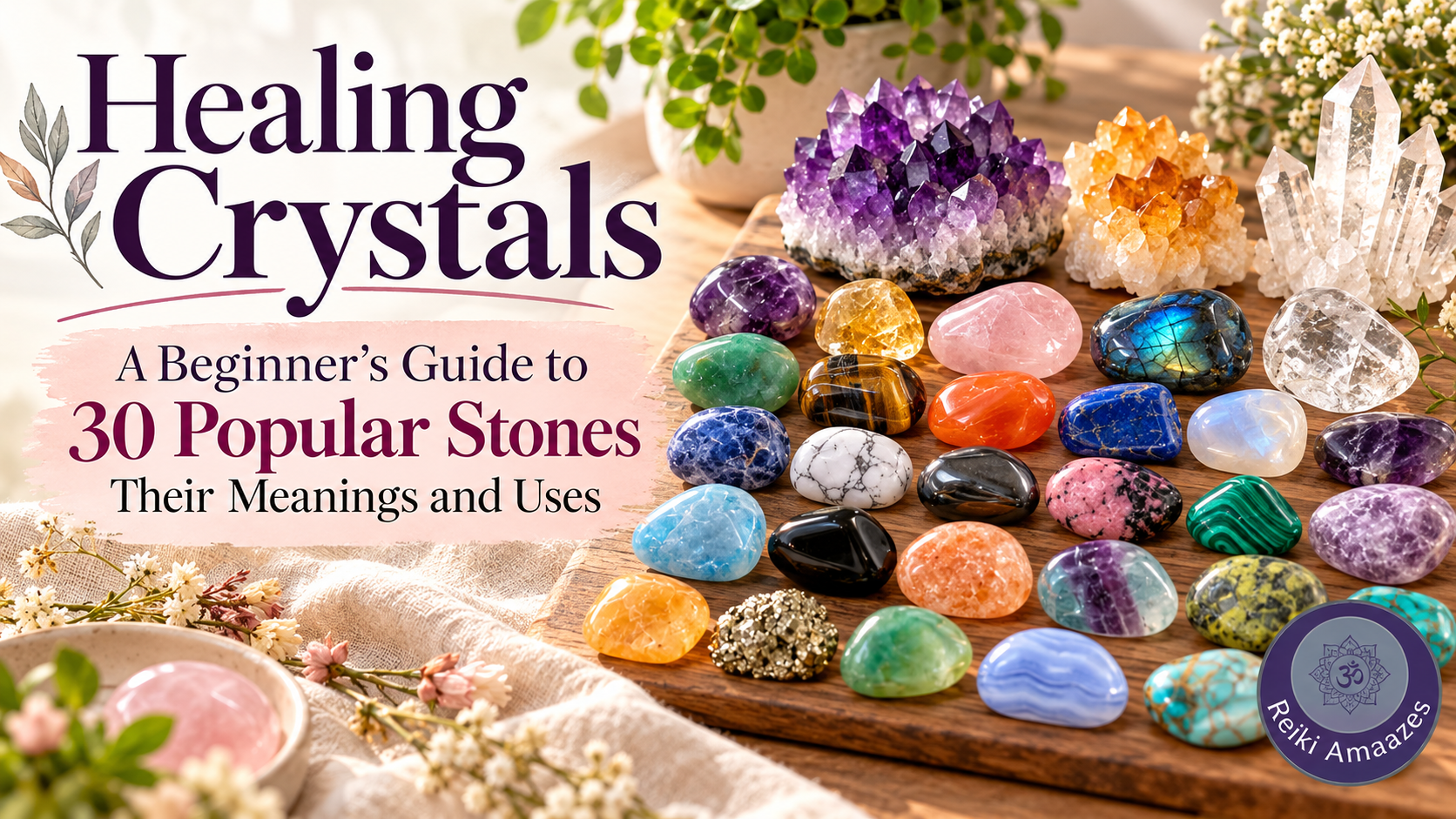 Healing Crystals- A beginner's Guide